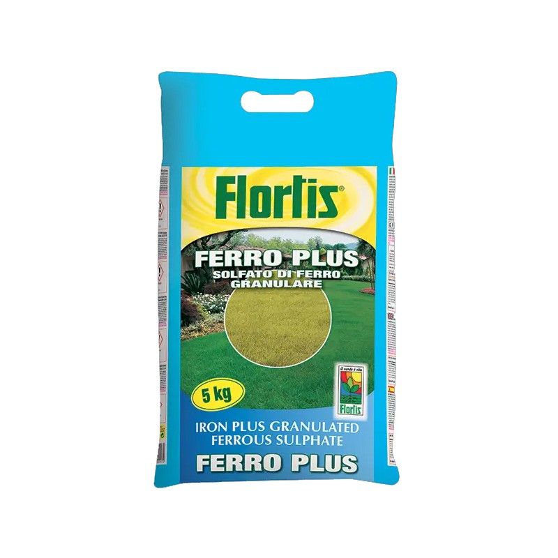 Flortis concime solfato di ferro granulare ferro plus 5 kg