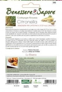 Sementi citronella benessere&sapore