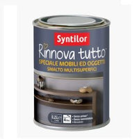 Smalto mobili-oggetti 0,25lt  bianco metal