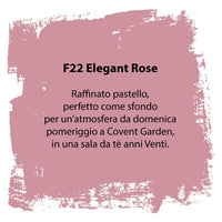 Fleur chalky colore opaco effetto gesso 750 ml f22 elegant rose