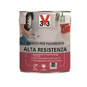 Smalto solvente grigio chiaro per pavimenti alta resistenza  0,5 lt