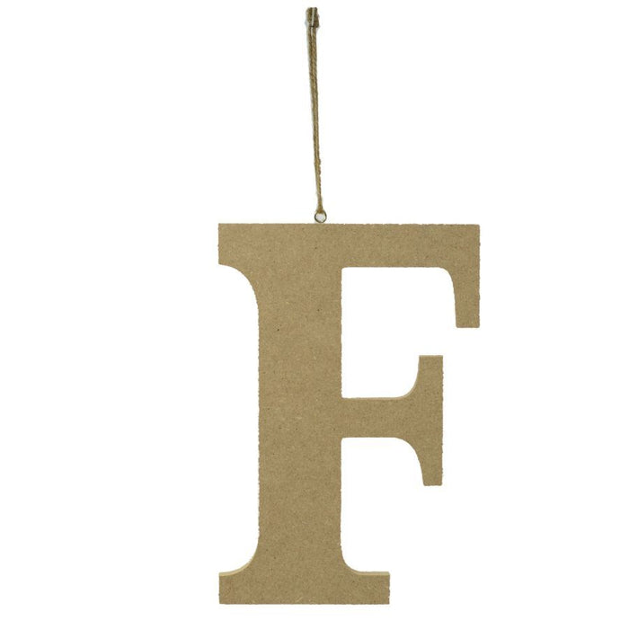 Lettera "f" legno