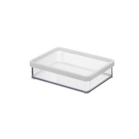 Contenitore da cucina premium largo piatto 1,0lt loft bianco