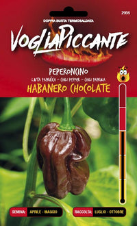 Hot peppers habanero chocolate