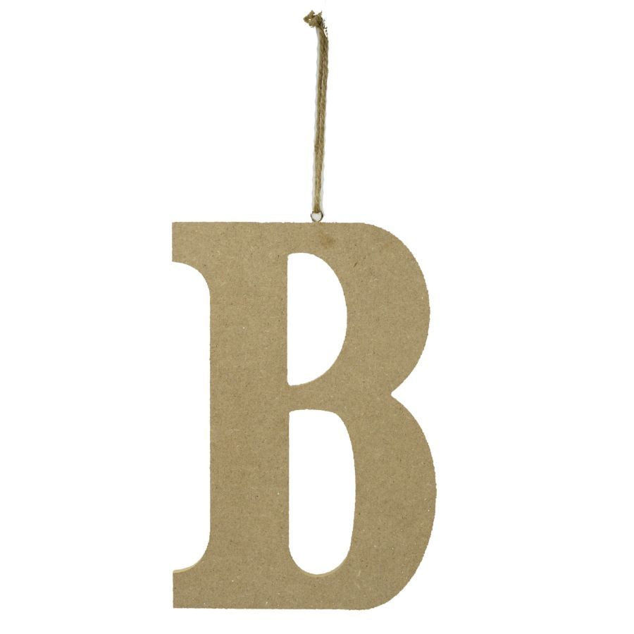 Lettera in legno  " b "