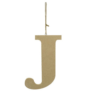 Lettera "j" legno