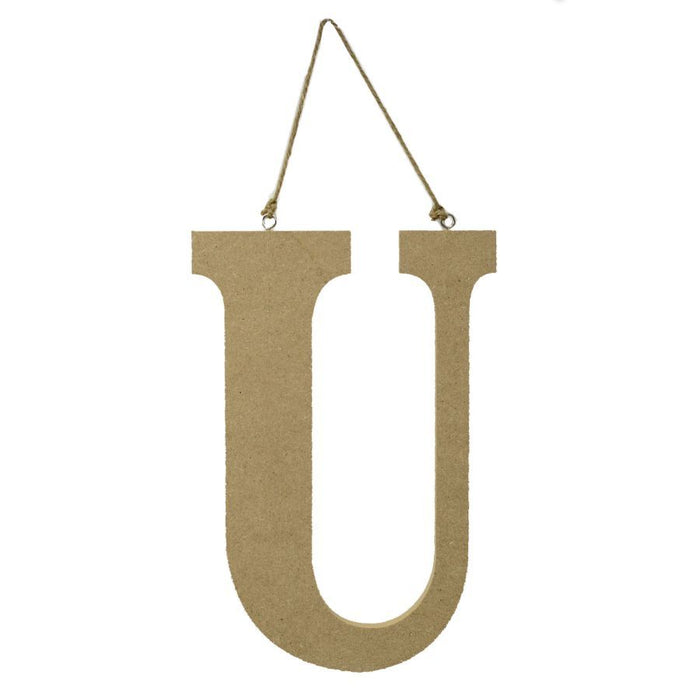 Lettera "u" legno