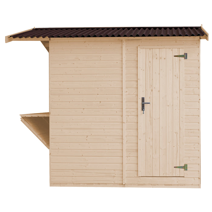 Chiosco in legno da giardino - 253x263 cm/4 m2 - TIMBELA M149