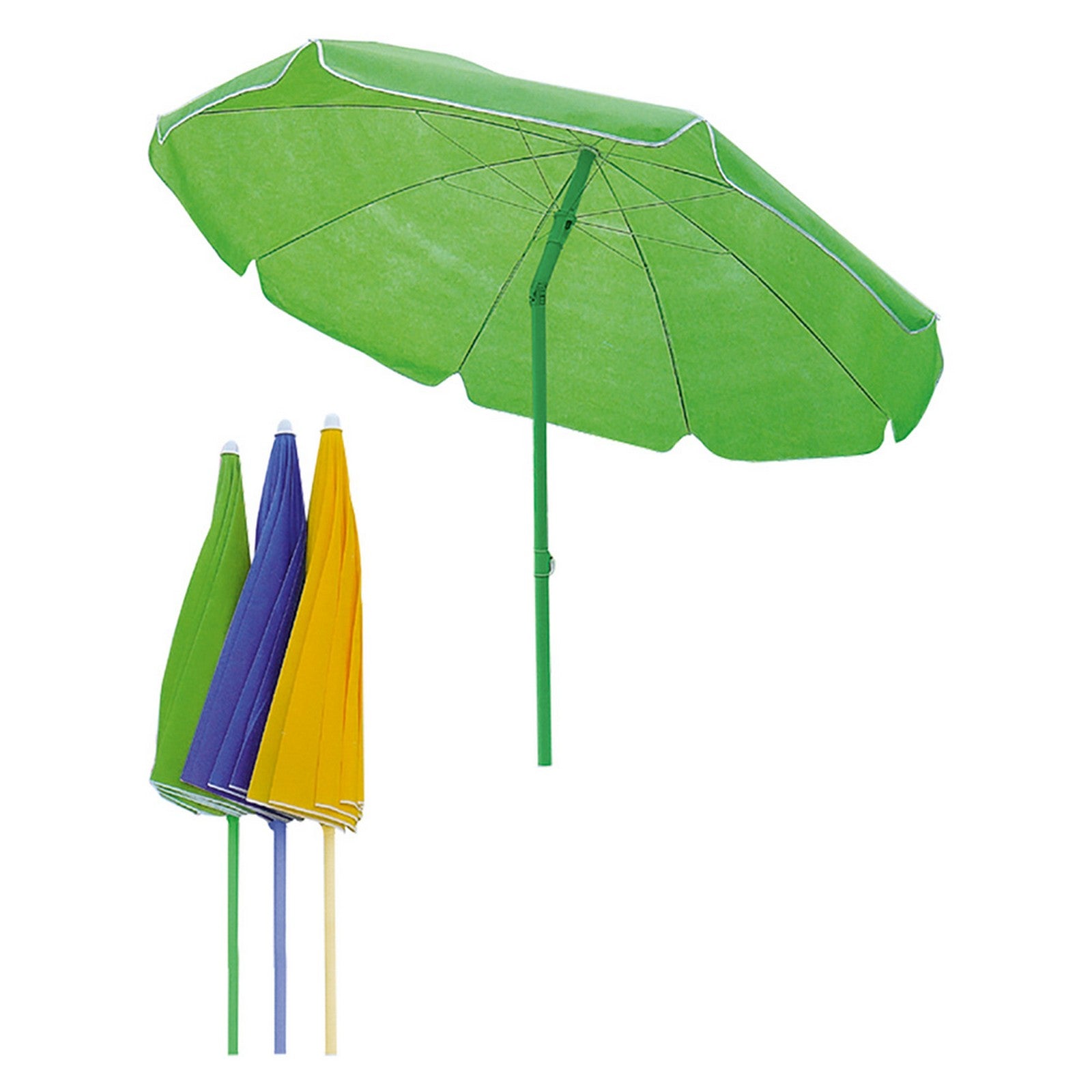 ombrellone da spiaggia palo con snodo texas - Ã¸1,8 mt. cod:ferx.6130142nlm