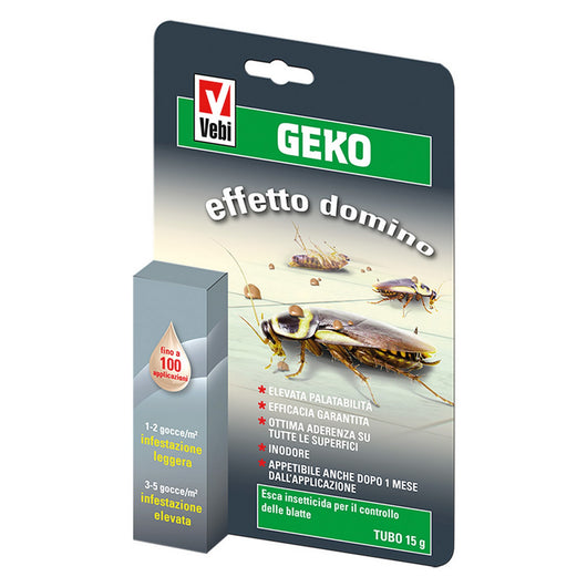 esca insetticida per scarafaggi gr. 15 - geko tubetto 6135250nlm