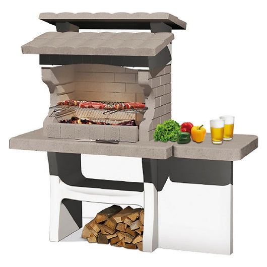 barbecue muratura 'luxor' 159 x 72 x h 161,5 cm cod:ferx.6129169nlm