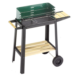 barbecue '50-25 green/w' cm. 50x25 - h. cm. 77 8038120nlm