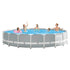 cf piscina con telaio 'linea prism frame' cm 366 x 99 - capacitÃ£Â  8592 lt cod:ferx.6136092nlm