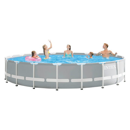 cf piscina con telaio 'linea prism frame' cm 366 x 99 - capacitÃ£°  8592 lt 6136092nlm