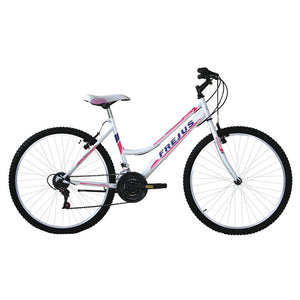 bicicletta donna 'mtb' 26 - colore bianco/fuxia 8030610nlm