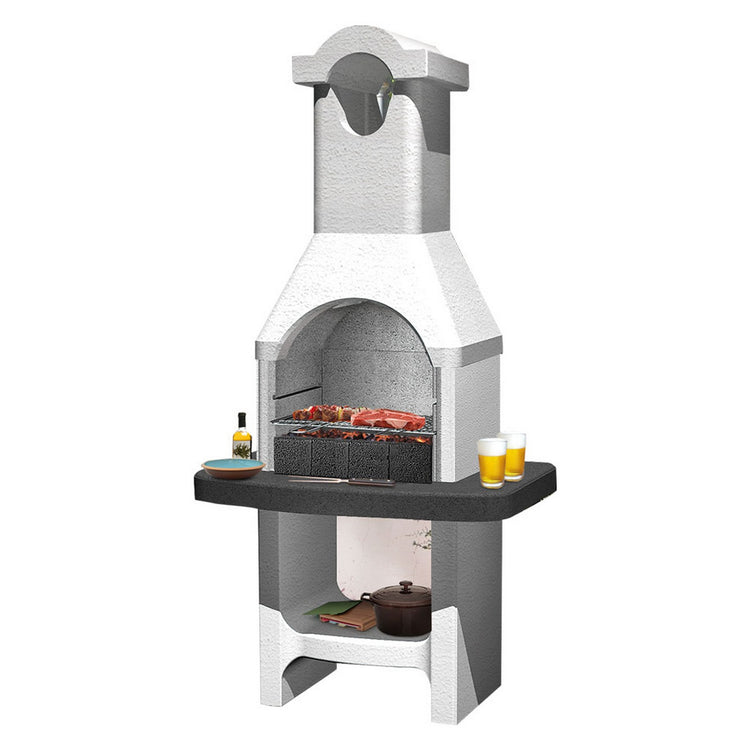 barbecue muratura 'torquay lm' 88 x 58 x h 177,1 cm cod:ferx.614130nlm