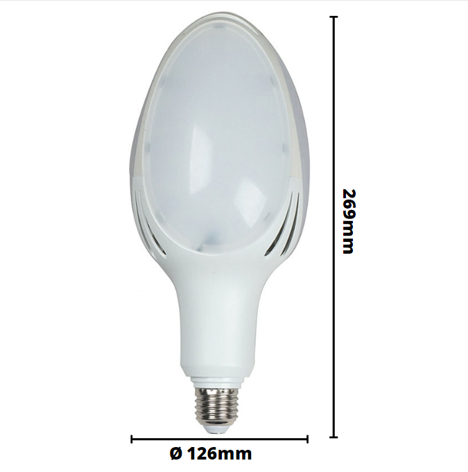 Lampada elissoidale led attacco e27 70 watt 4000k duralamp