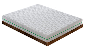 Materasso 80x190 Molle Insacchettate e Memory Foam - Sfoderabile - Alto 23 cm - Ortopedico