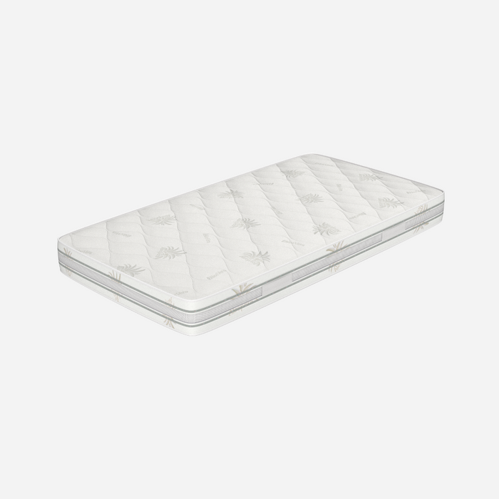 Materasso Singolo 90x195, alto 22 cm - Memory Foam, Rivestimento Aloe Vera, Traspirante | Top H22