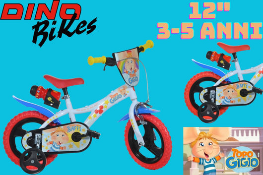 Bicicletta Bambino Dino Bikes TOPO GIGIO 12 pollici