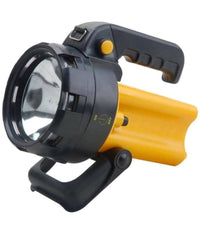 Torcia Lampada Faro Portatile Led 3w Batteria Luce Emergenza Doppia Impugnatura         