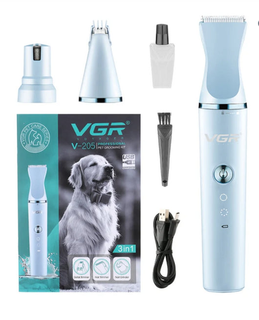 TOSATORE CANI GATTI VGR 3 IN 1 IN  acciaio inossidabile ceramico SILENZIOSO FACILE - ZENCOCCO