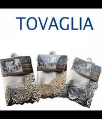 Tovaglia Copritavola Elegante Festa Pizzo Ricamo Vari Colori 140x180 140x240 Cm     -140x240   -