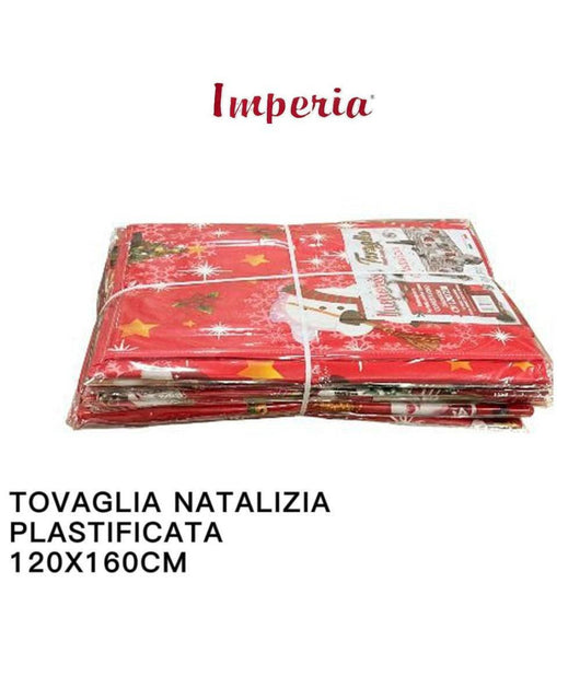 Tovaglia Copritavolo Natale Plastificata Antimacchia Varie Fantasie Mis. 120*160         