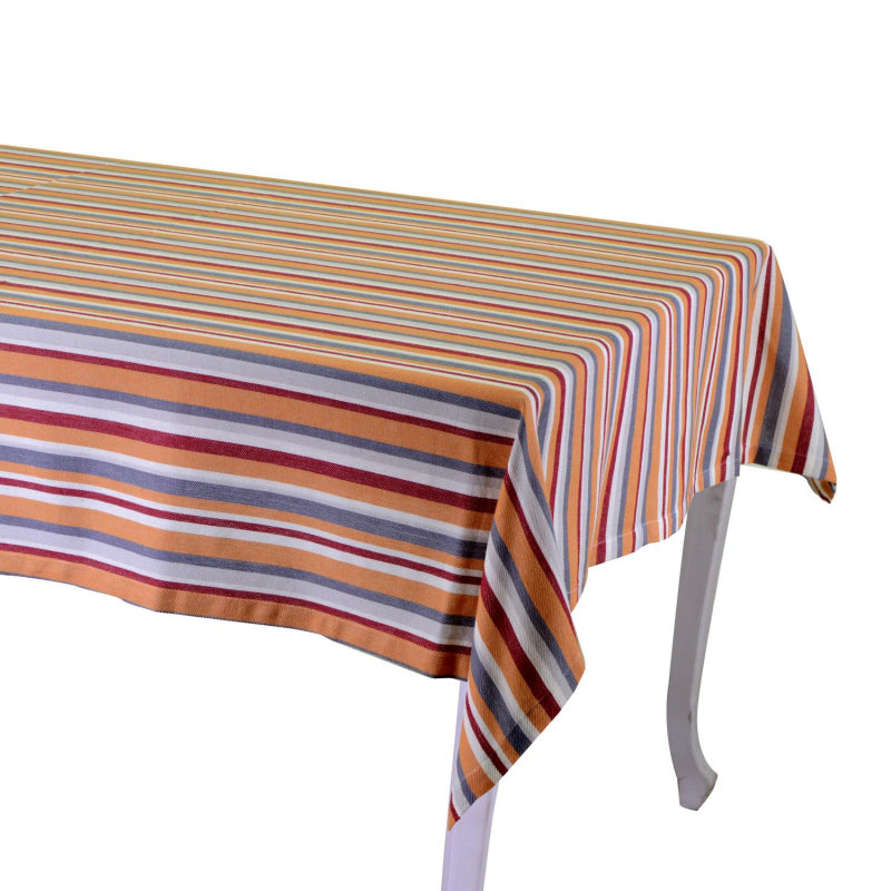 Tovaglia Stripe bordeaux tinto in filo cm140x240