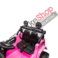 Auto Macchina Elettrica per Bambini Toyota Fj Cruiser Ride-on 12V-Rosa