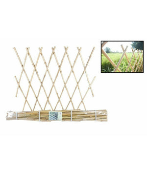 Traliccio Rete Bambà¹ Bamboo 180 X 60 Cm Estensibile Bamboo Piante Rampicanti         