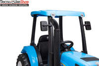 Trattore Elettrico per Bambini New Holland - Big 12V - colore Blu