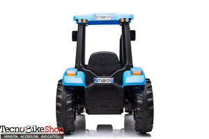 Trattore Elettrico per Bambini New Holland - Big 12V - colore Blu