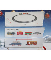 Trenino Elettrico Con Luci E Suoni Sotto Albero Di Natale Diametro à¸ 78cm 90127         