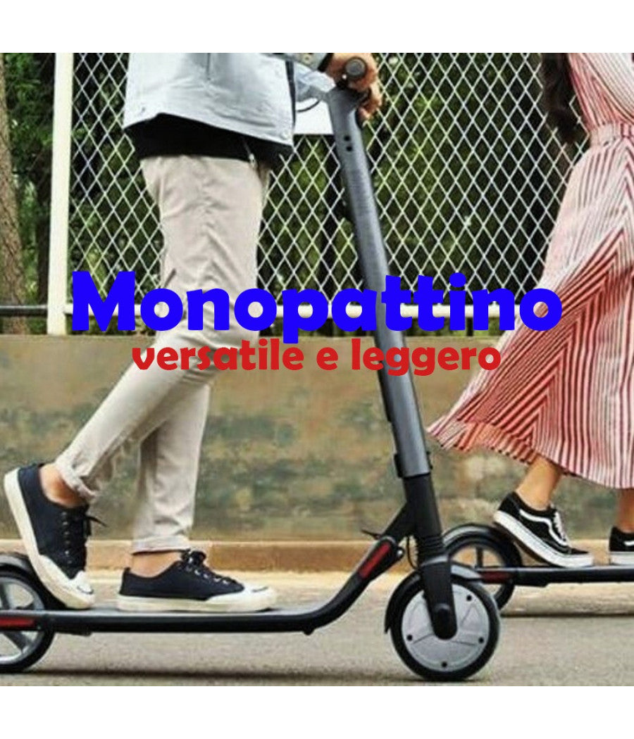 Monopattino 2 Ruote Altezza Regolabile Veloce Leggero Versatile Adulti Ragazzi         