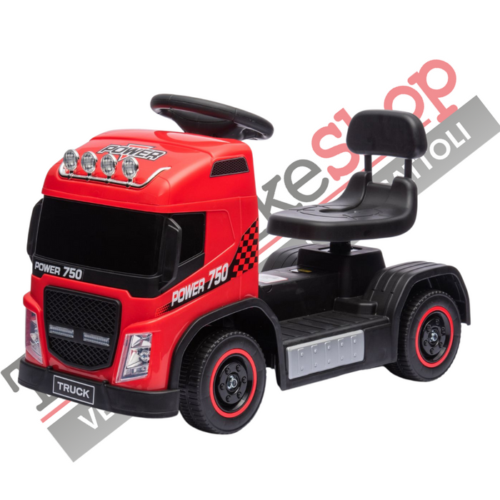 Camion Elettrico Per Bambini SMALL TRUCK 6V -Rosso