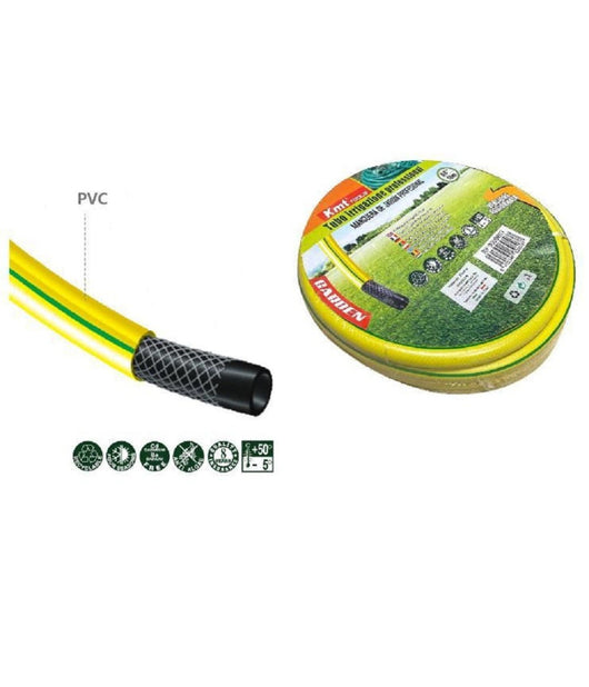 Tubo Acqua Irrigazione Pvc Retinato Giardino Professionale à¸ 5/8" 10 Mt 9009803         