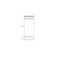 Tubo in rame da 150 x 500mm 6 decimi