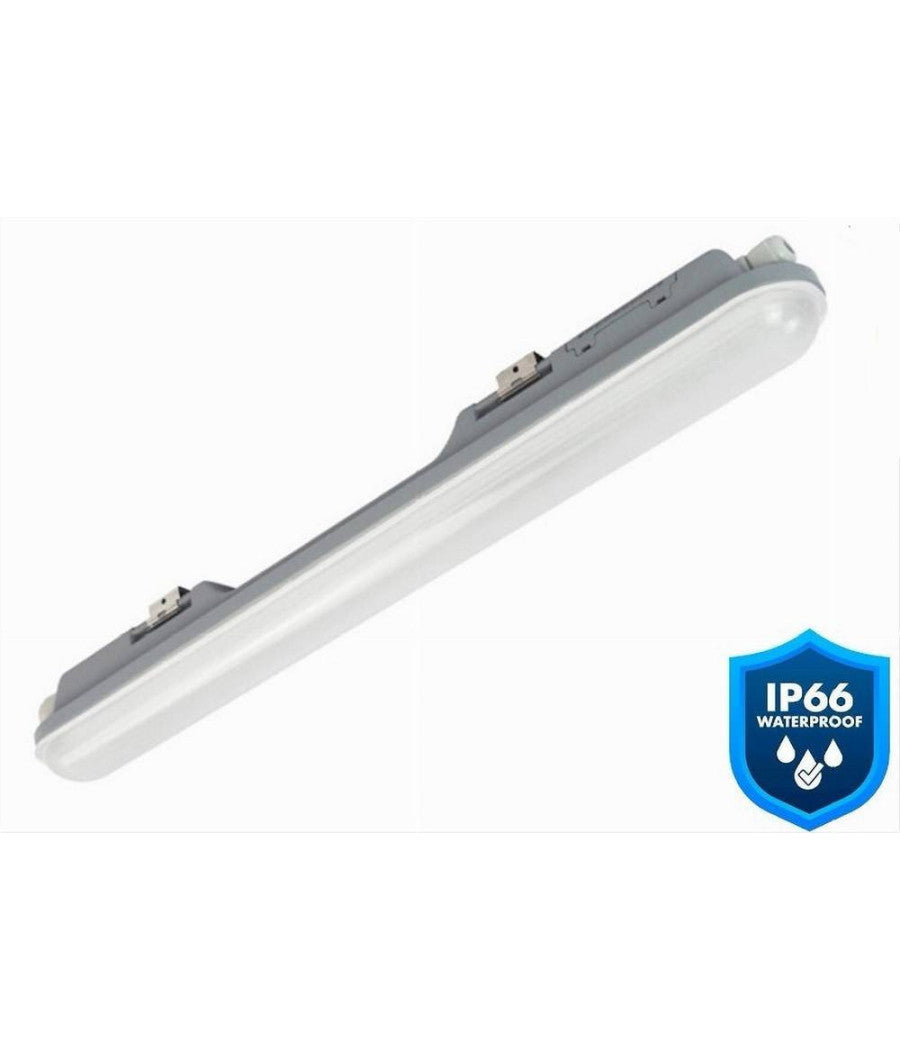 Tubo Led Plafoniera Lineare 120cm 36 Watt Ip66 Cct 4000k-5000k-6500k Yl18-120-3c         