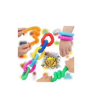 Tubo Luminoso A Led Pop Antistress Giocattolo Sensoriale Per Bambini Stretch         