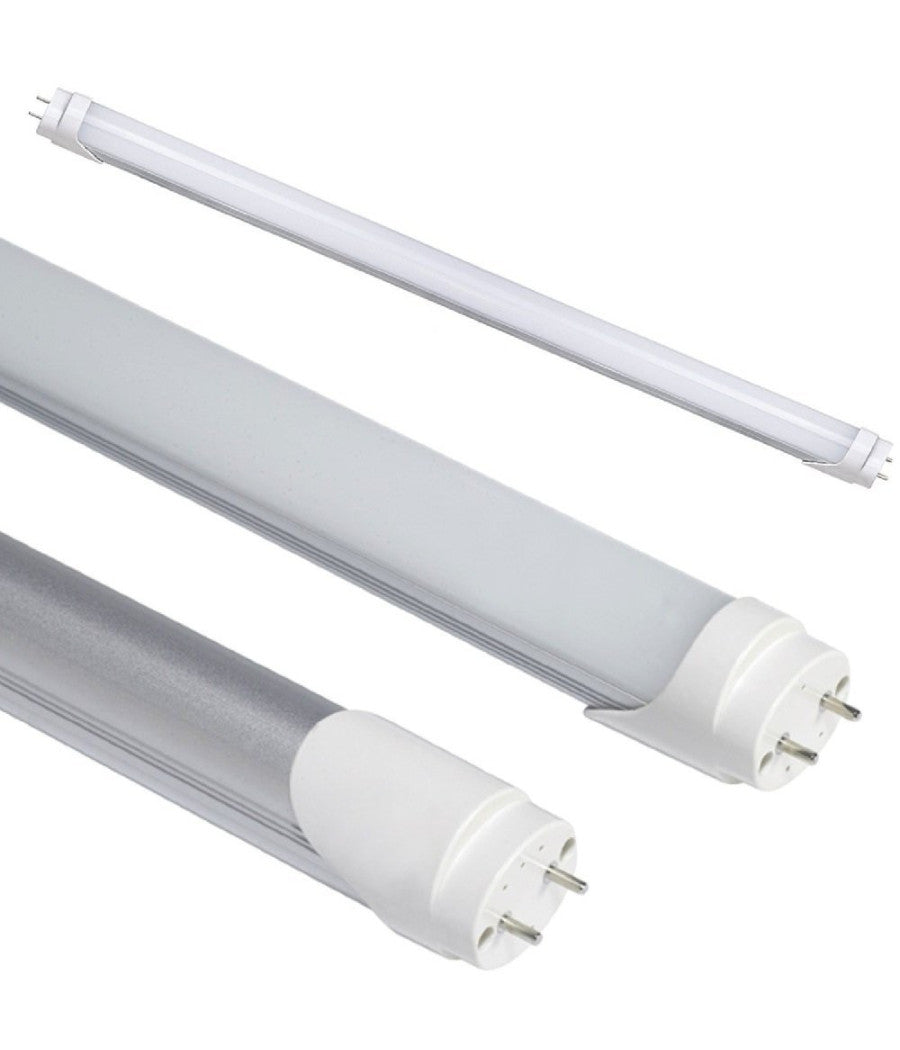 Tubo Neon A Led T8 60cm  90cm 120cm 150cm 6000k 3000k Luce Fredda Calda Neutra  -bianco Freddo  Copertura Opaca 60 Cm   -