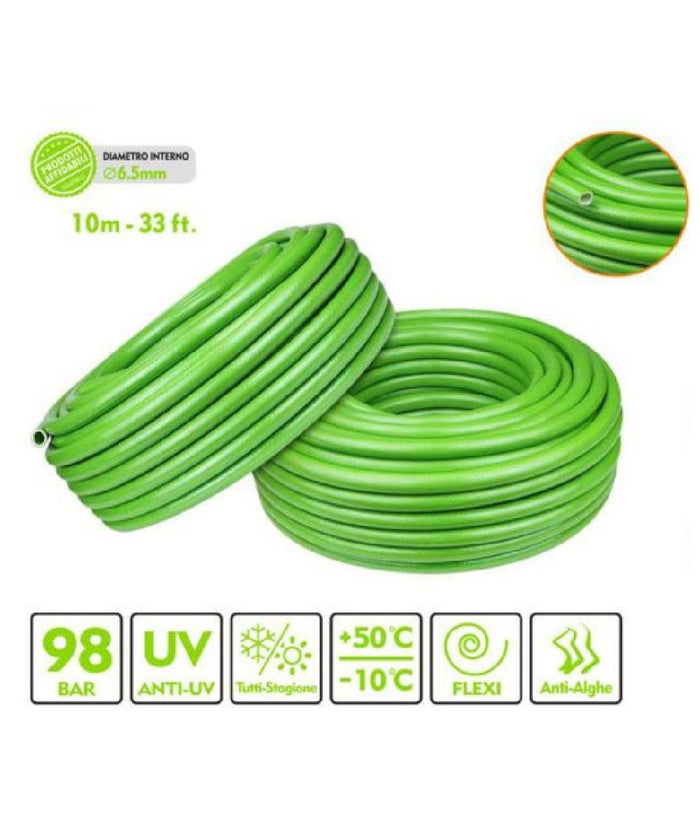 Tubo Per Giardino Irrigazione In Pvc Verde Pompa Acqua 10metri 33ft à¸6.5mm 57511         