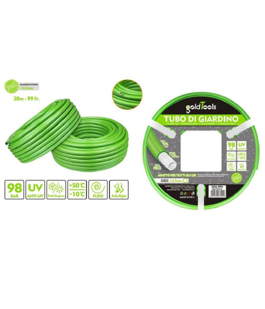 Tubo Per Giardino Irrigazione In Pvc Verde Pompa Acqua 30 Mt 99 Ft à¸ 6.5mm 57514         