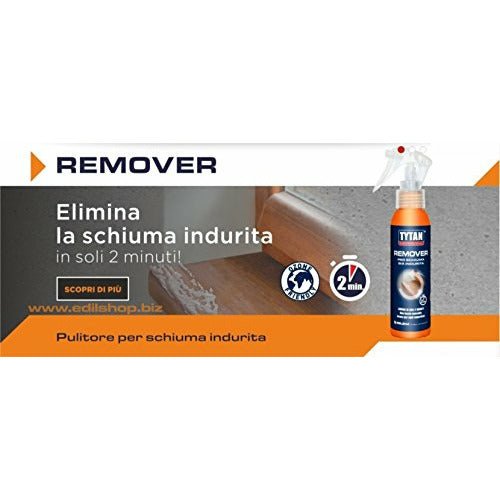 Pulitore Per Schiuma Poliuretanica Già Indurita Remover Da 100 Ml. - Vendita Al Pz. Singolo