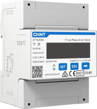 Smart meters saj contatore chint impianto fotovoltaico *** corrente trifase, confezione 1