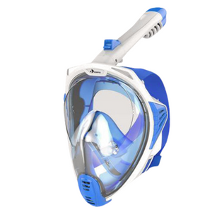 Scubagear vision mask taglia l-xl visione 180 gradi trasparente snorkeling