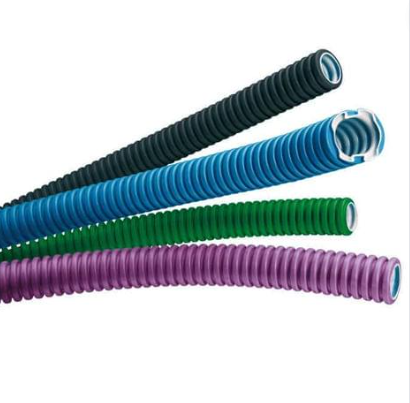 Tubo corrugato cavi elettrici pieghevole pvc autoestinguente diametro 25mm, colore viola