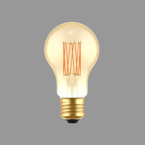 Lampadina led vintage con finitura oro