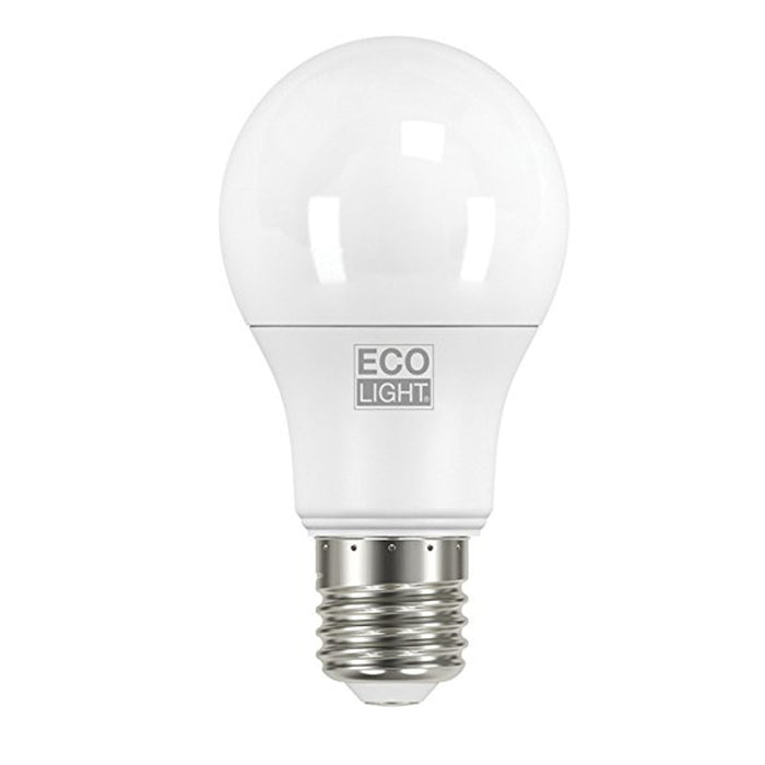 Lampada led eco light e27 sfera goccia led 9 w 806 lm 6400 k 230 v