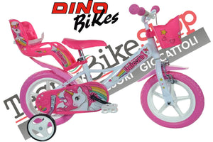 Bicicletta Bambina Dino Bikes Unicorn 12"